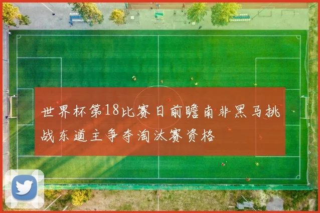 世界杯第18比赛日前瞻南非黑马挑战东道主争夺淘汰赛资格