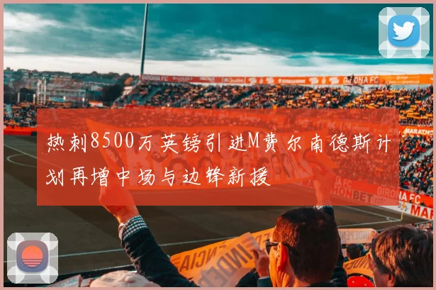 热刺8500万英镑引进M费尔南德斯计划再增中场与边锋新援